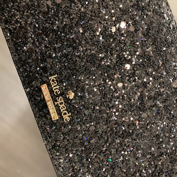 Kate Spade Glitter Wallet with Chain - Picture 3 of 4